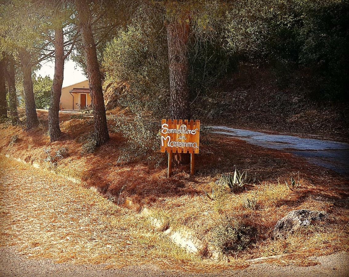 Sonnellino In Maremma Villa Massa Marittima Exteriör bild